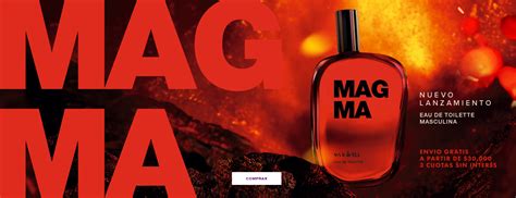 Eau De Toilette Magma Fragancia Masculina De Violetta .